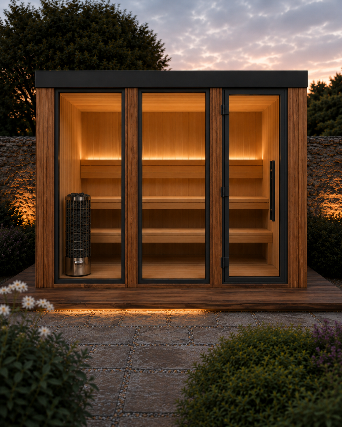 The Koli outdoor sauna
